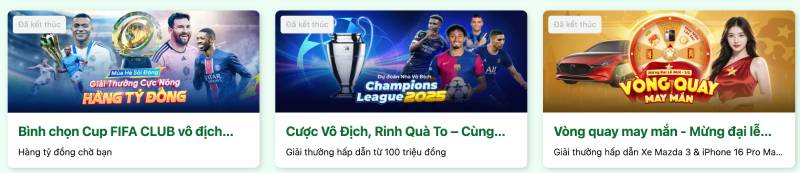 Điểm mặt một số chương trình đã kết thúc nổi bật