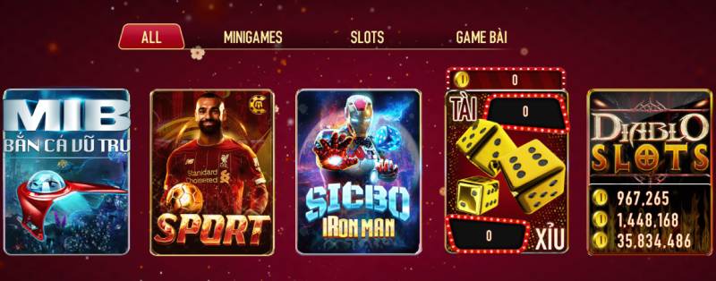 Sản phẩm cá cược và game đổi thưởng tại ManClub